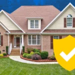 Suburban home protected from spring pests with professional pest control services